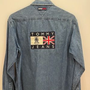 VTG Vintage Small Tommy Hilfiger button down